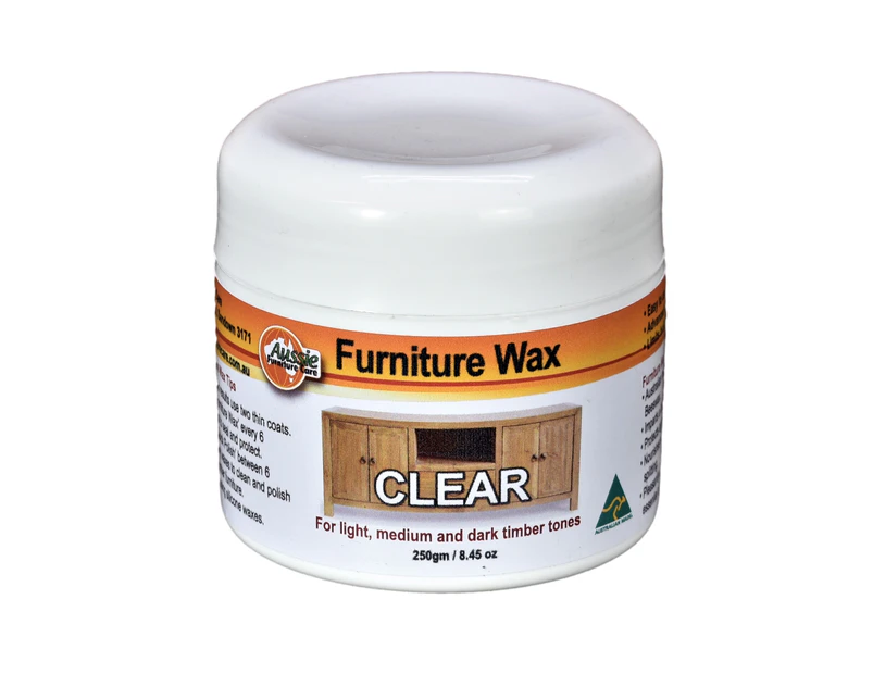 AFC Furniture Wax Polish 250g Clear
