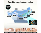 Livemor 4D Massage Chair Electric Recliner Double Core Mechanism Massager Melisa White