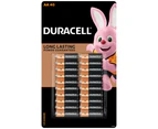 40 Pack Duracell AA Batteries Coppertop Alkaline Battery Bulk Pack