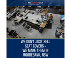 Nissan Navara D40 ST Dual Cab 2011-2015 TRADIES Canvas Rear Seat Covers