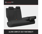 Nissan Navara D40 ST Dual Cab 2011-2015 TRADIES Canvas Rear Seat Covers