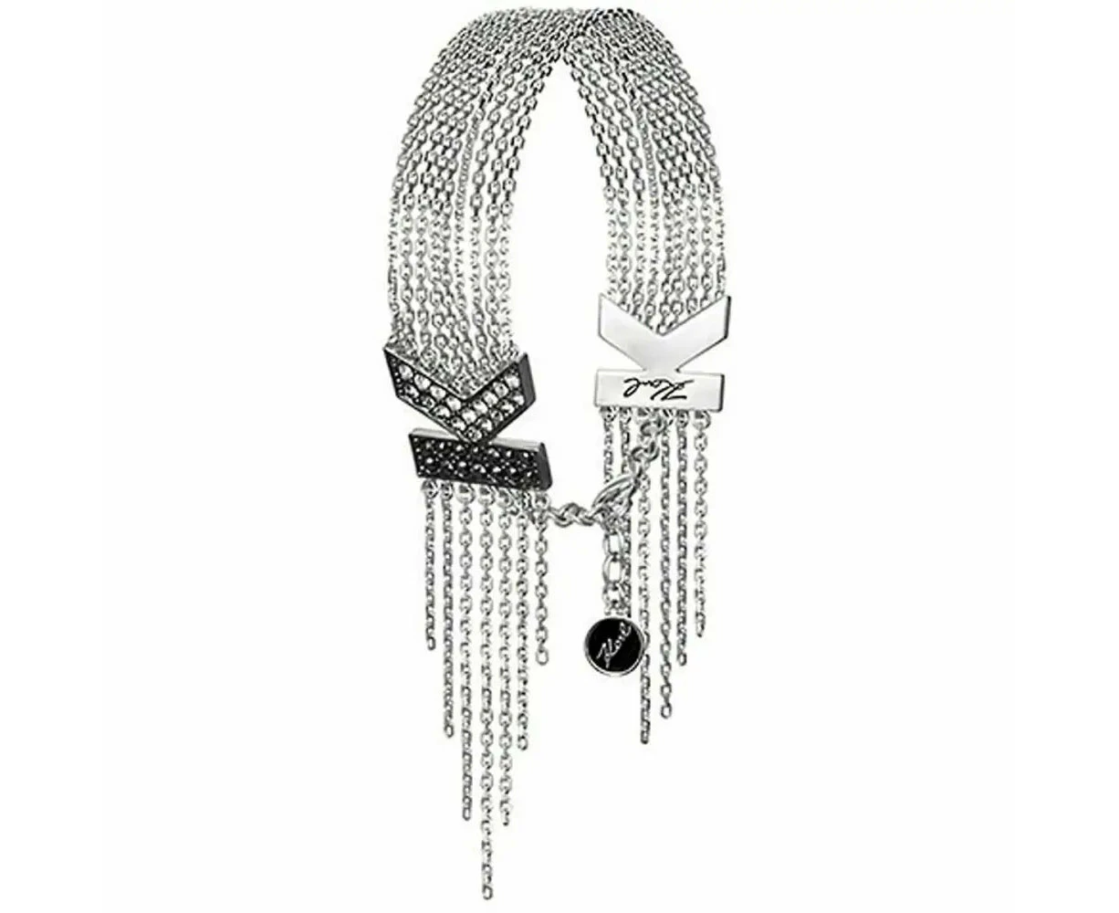 Ladies Bracelet Karl Lagerfeld 5448354 Grey Stainless steel 20cm