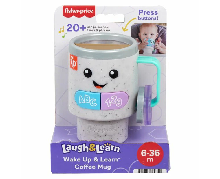 Fisher-Price Laugh & Learn Wake Up & Learn Coffee Mug