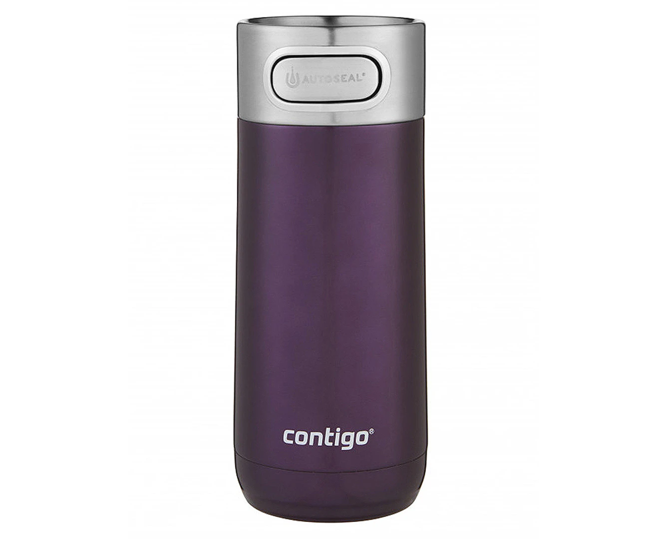 Contigo 354mL Luxe Autoseal Stainless Steel Travel Mug - Merlot/Silver