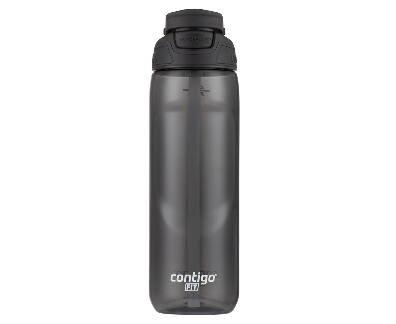 Contigo Fit Autospout Sports Water/Drink Bottle w/ Straw 709ml Tumbler Licorice