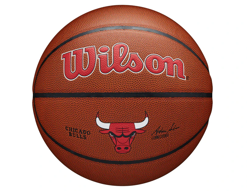 Wilson NBA Team Size 7 Basketball - Chicago Bulls