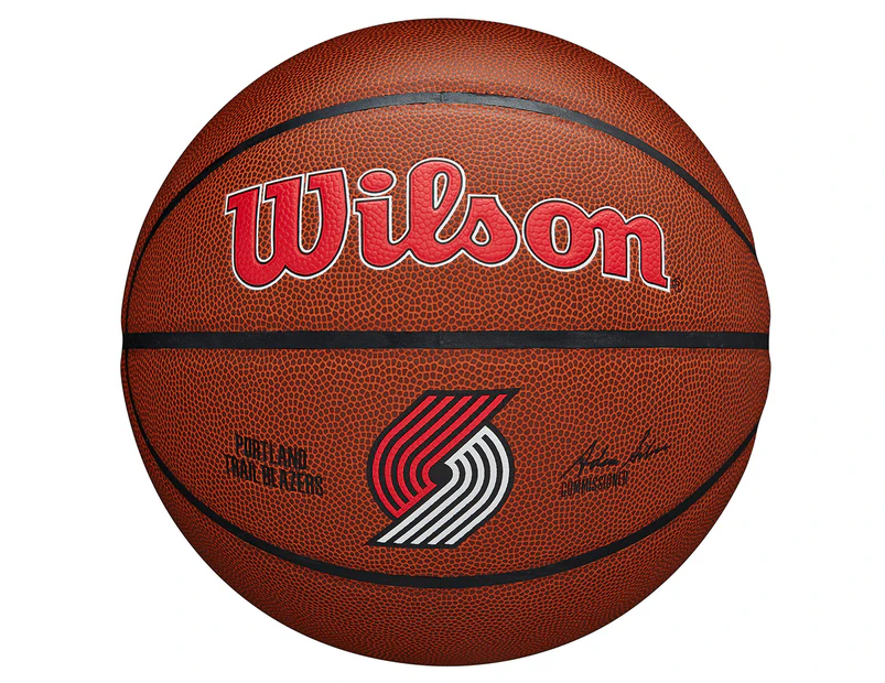 Wilson NBA Team Size 7 Basketball - Portland Trail Blazers