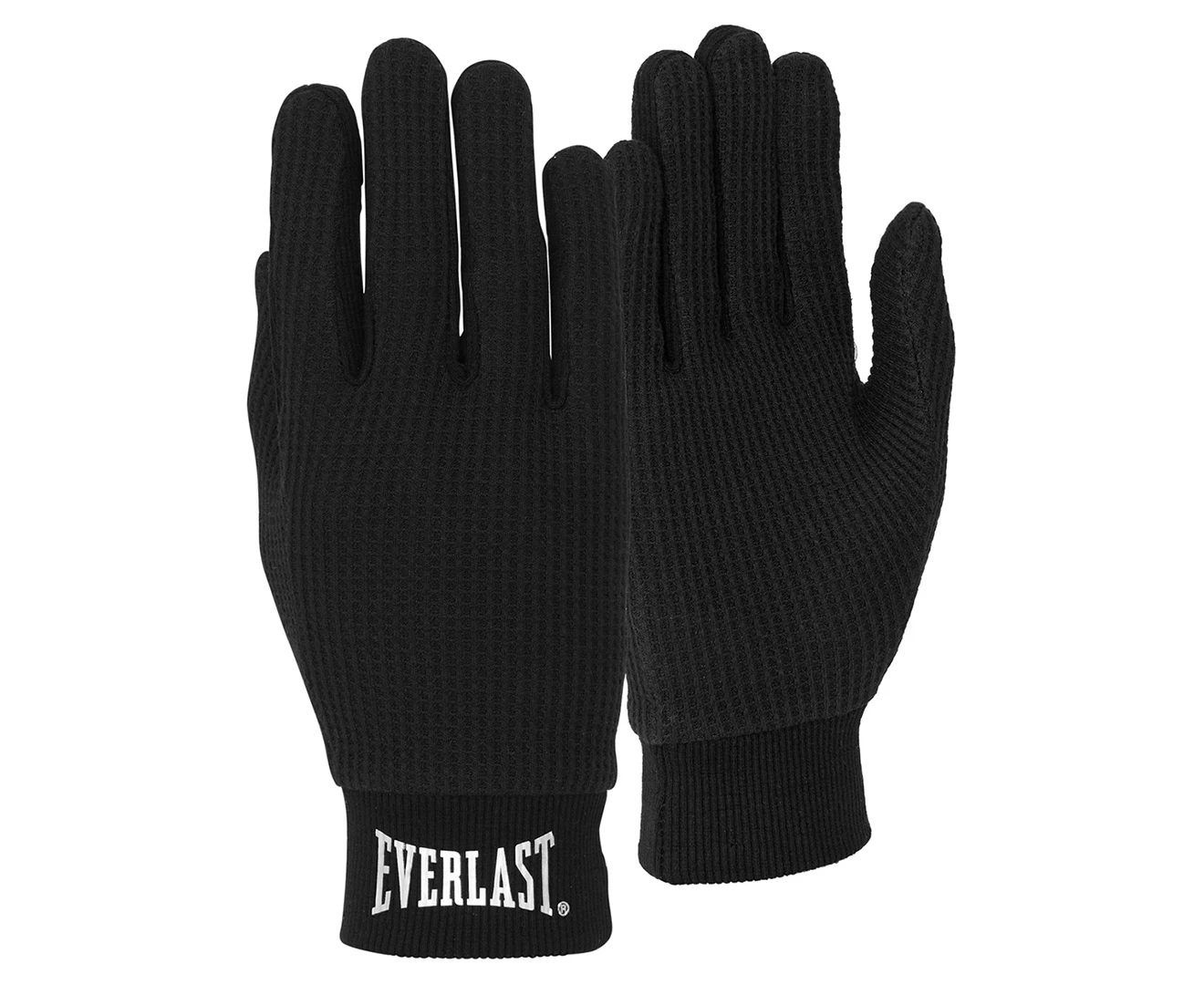 Everlast Cotton Glove Liners - Black