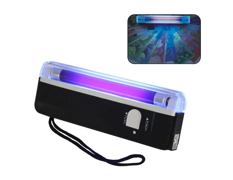 Vivva - Handheld UV Light Torch Blacklight Bill Money Verify Detector Checker Portable