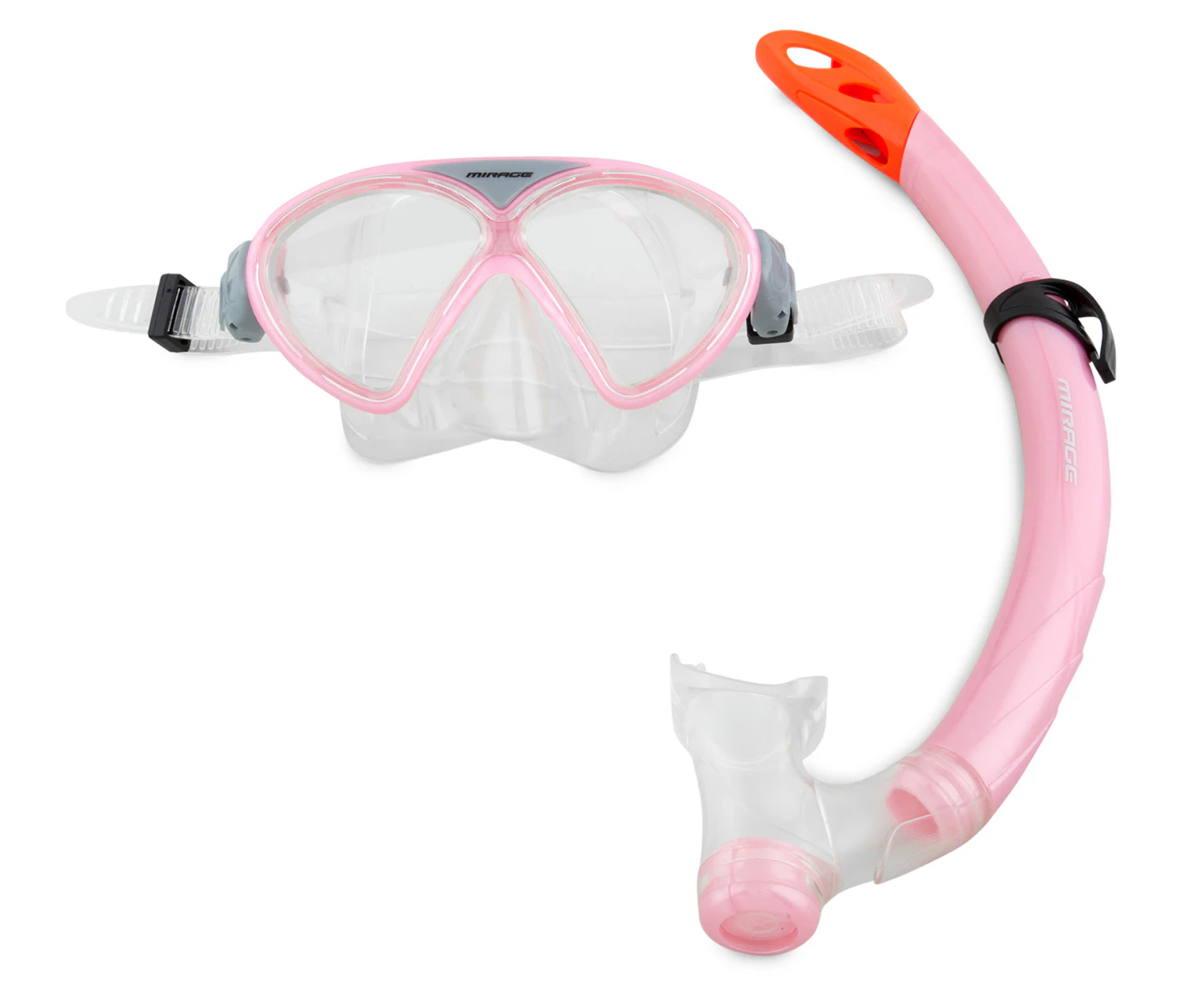 Mirage Kids' Comet Junior Mask & Snorkel Set - Pink