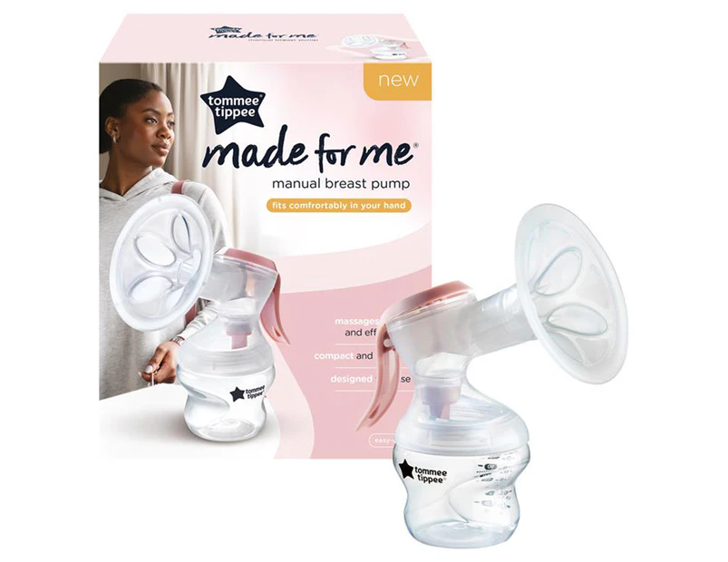 Tommee Tippee 150mL Made for Me Single Manual Breast Pump