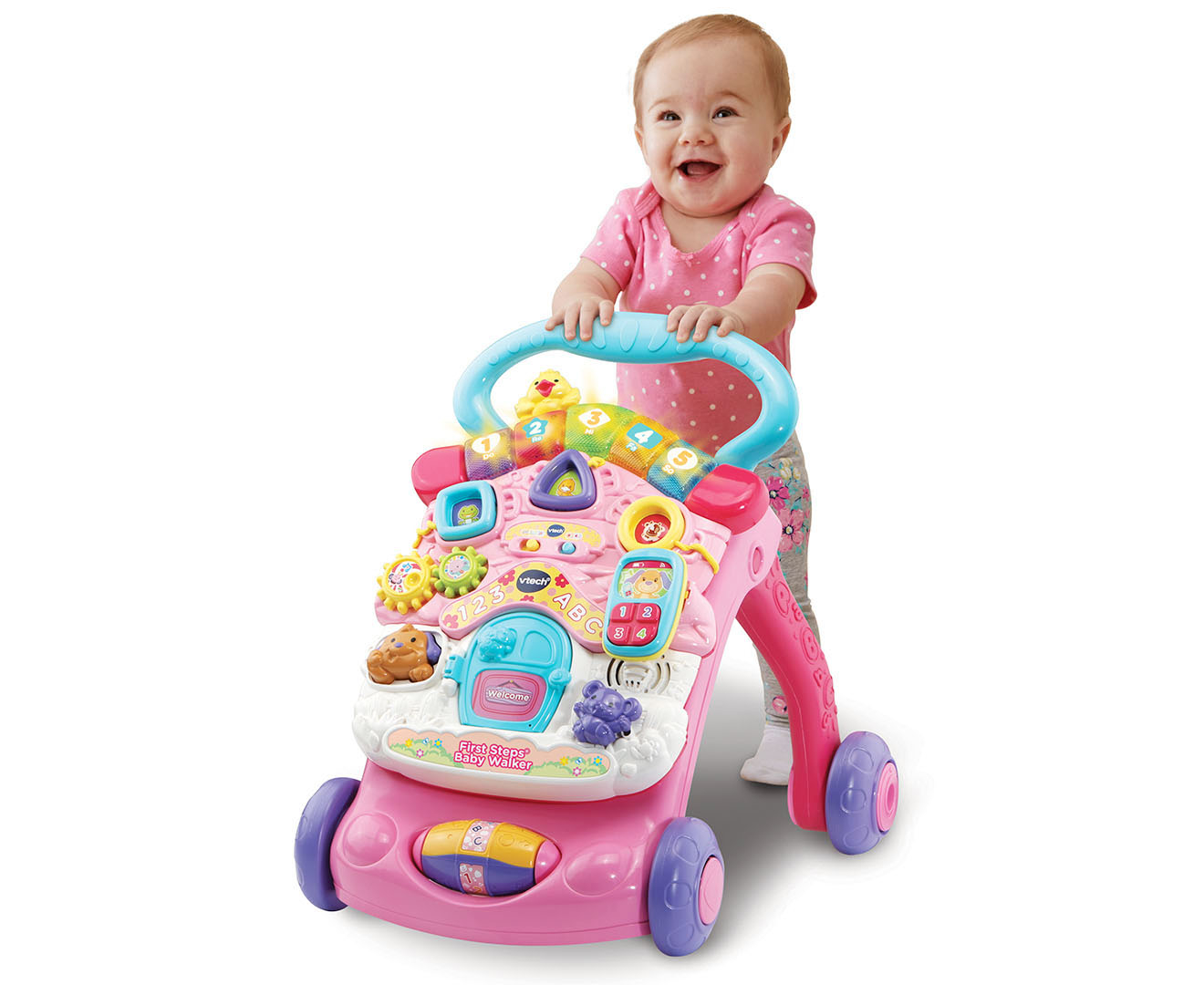 Vtech first steps cheap baby walker remove legs