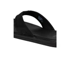 UGG Men's Seaside Leather Flip Flops - Black