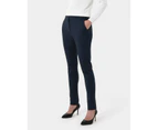 Forcast Women's New Taylor Slim Pants - Blue