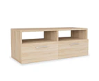 vidaXL TV Cabinet Engineered Wood 95x35x36 cm Oak