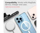 SPIGEN iPhone MagSafe Series / MagSafe Case Car Mount Holder, Genuine MagFit MagSafe Adhesive Holder Dashboard for Apple - Black