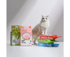 Michu Tofu Cat Litter Gen3 6L- Dust-Free and Natural Clumping Tofu-Based Formula for Easy Cleanup - Ocean Fresh, 1 Pack