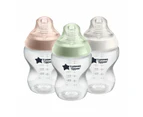 Tommee Tippee Closer to Nature Feeding Bottles - 3 Pack - Multi