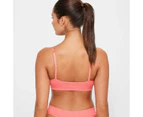 Ribbed Strappy Crop Top - Lily Loves - Orange