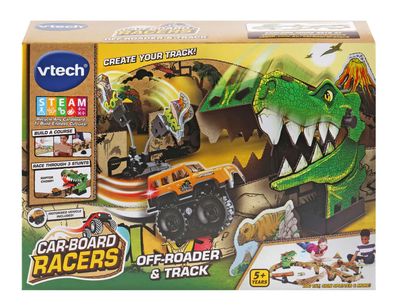 VTech Car-Board Racers Off-roader & Track Playset