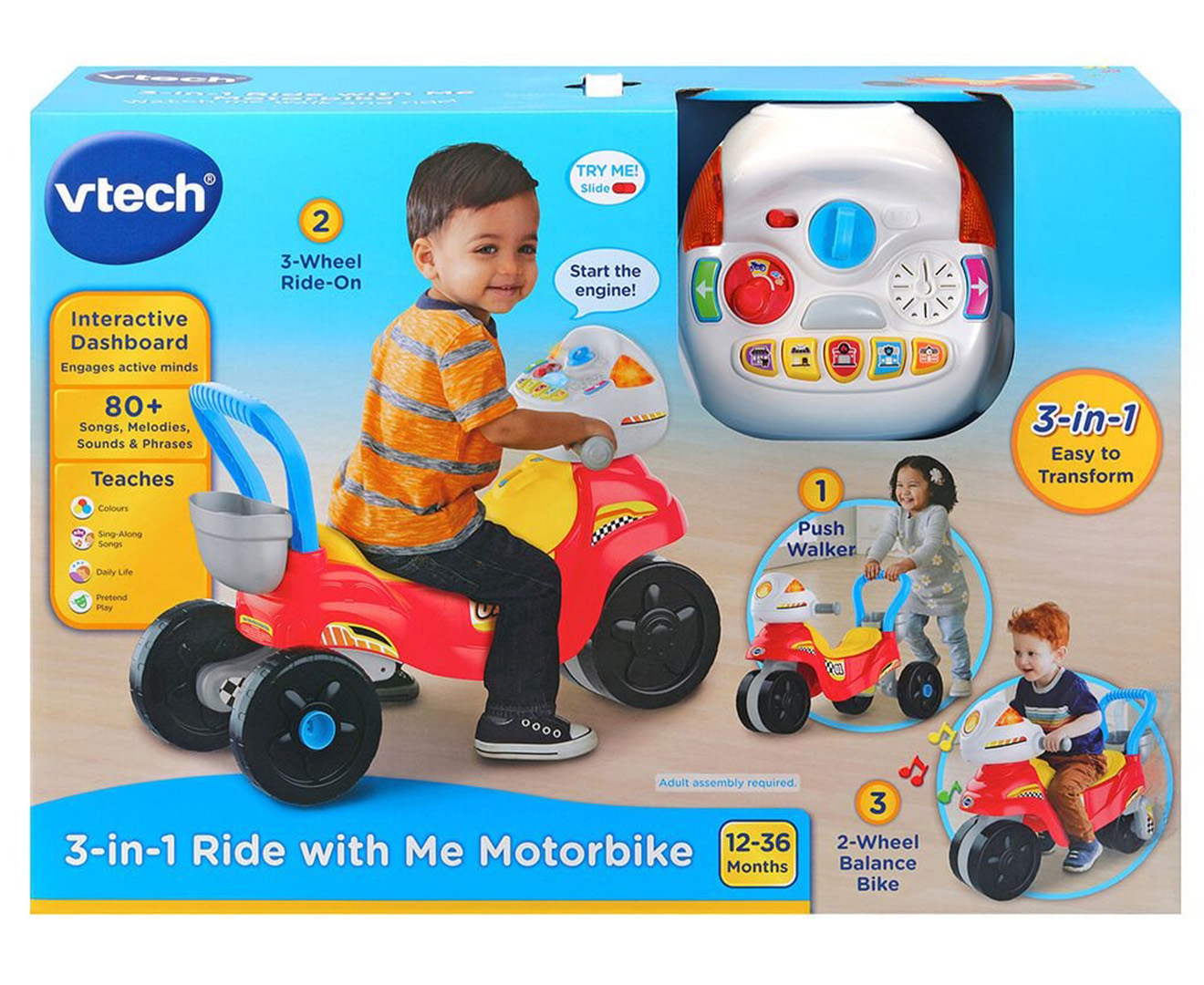 Vtech push and ride alphabet sales train kmart