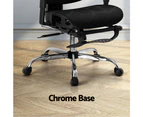 Artiss Ergonomic Office Chair Footrest Black