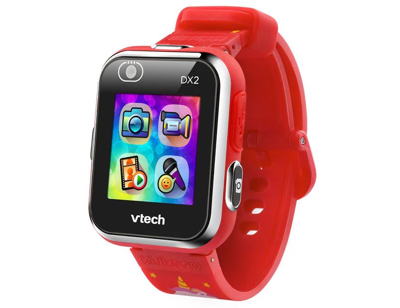 VTech Kidizoom Smart Watch DX2 - Red/Unicorn Pattern