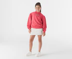 Tommy Hilfiger Youth Girls' Graphic Hoodie - Washed Crimson
