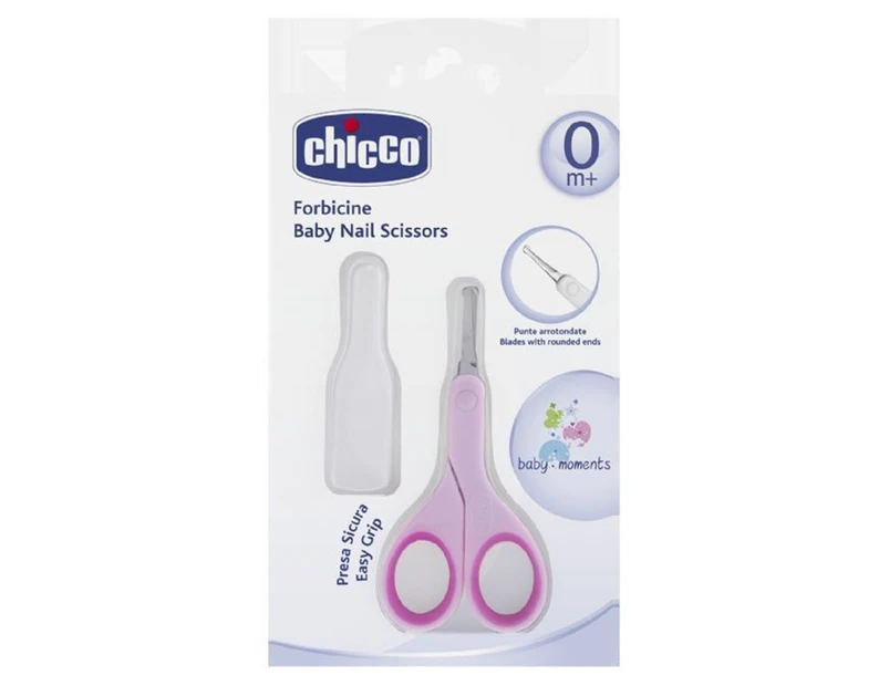 Chicco Baby Nail Scissors - Pink
