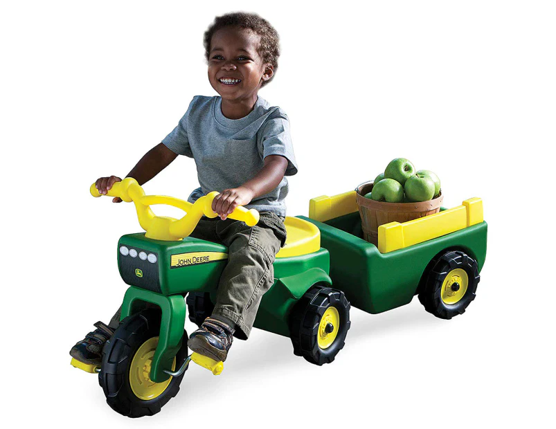 John Deere Trike & Wagon Ride On