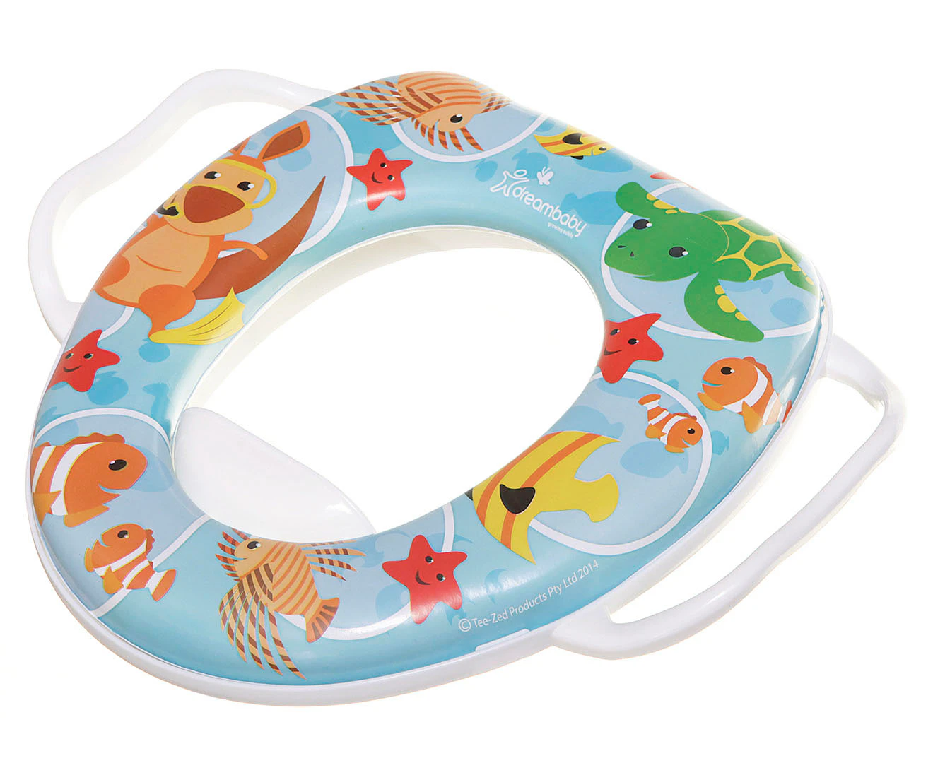 Dreambaby Easy Clean Soft Potty Seat w/ Handles Kids/Toddler Toilet Training