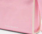 Tony Bianco Teegan Tote Bag - Pink/Coconut