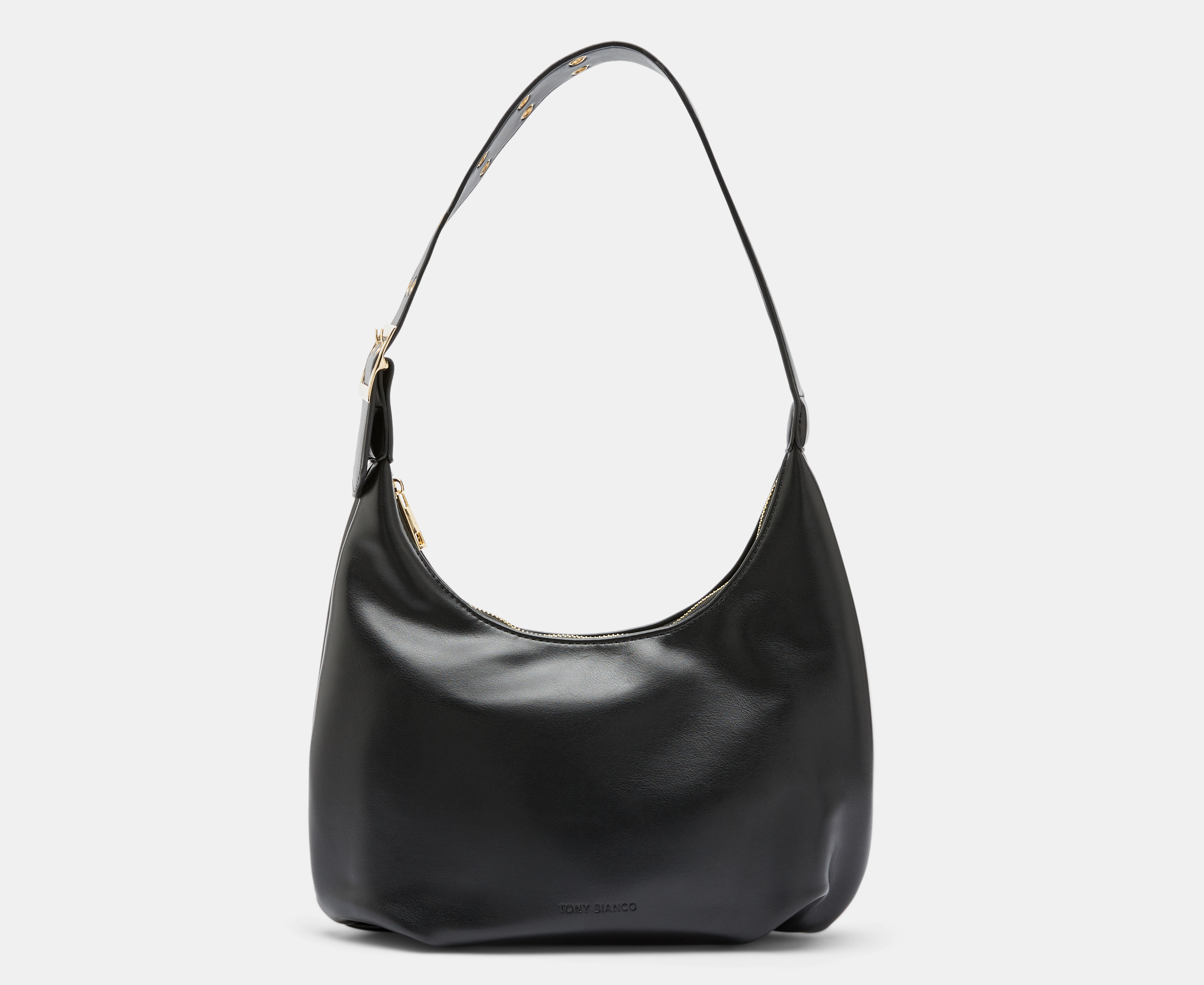 Tony Bianco Mat Hobo Shoulder Bag - Black | Catch.com.au