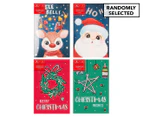 4 x 6pk DATS Xmas Cards w/ Holographic Foil - Randomly Selected