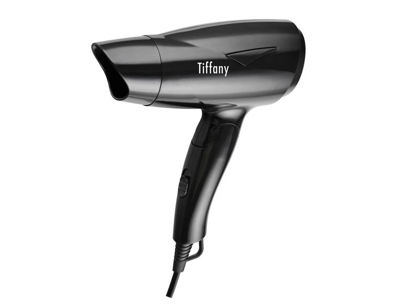 Tiffany 1200W Travel Hair Dryer - Black THD12