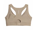 Puma Womens DryCELL Run High Impact Sports Bra - Tan