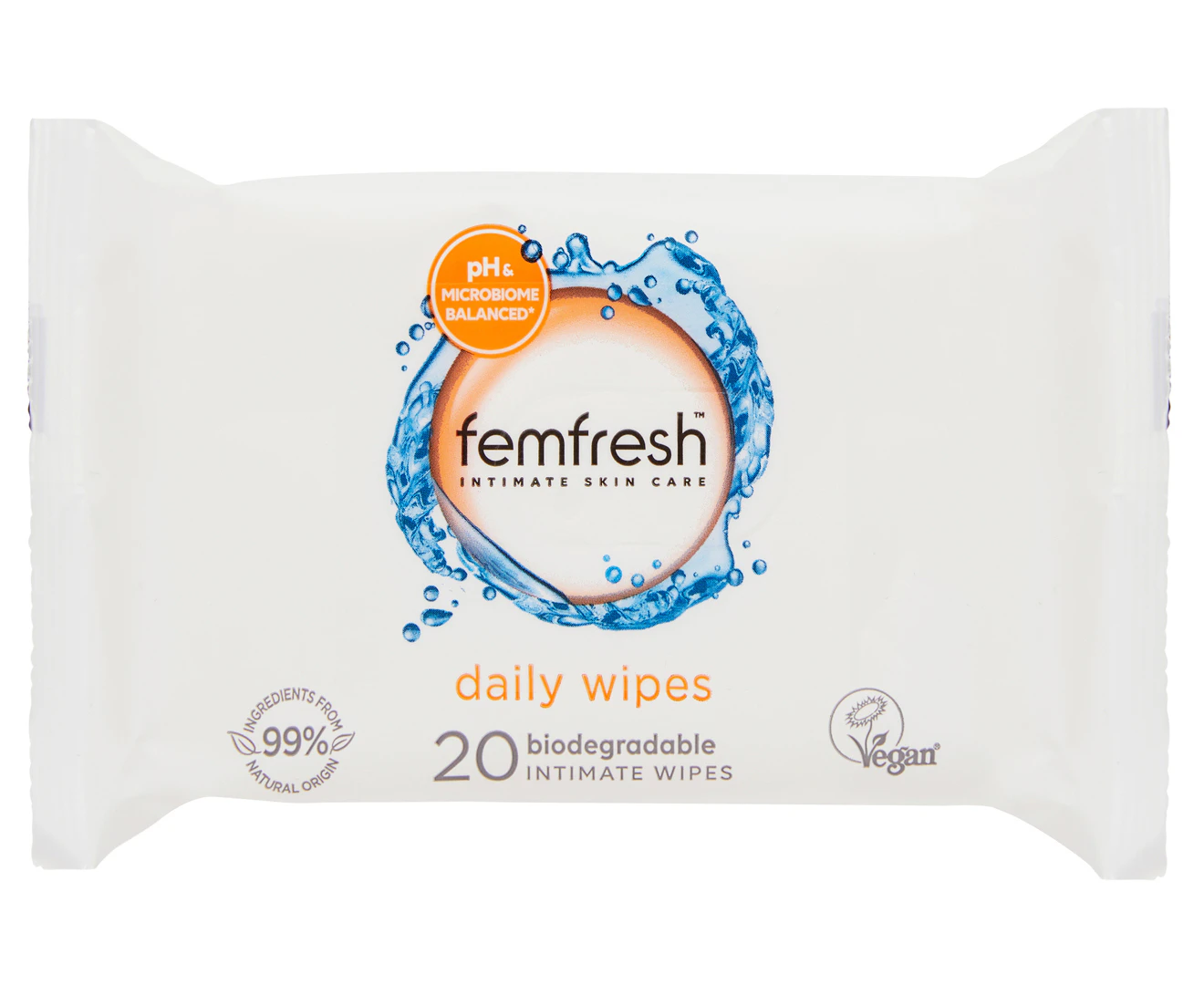 femfresh Daily Intimate Wipes 20 Pack