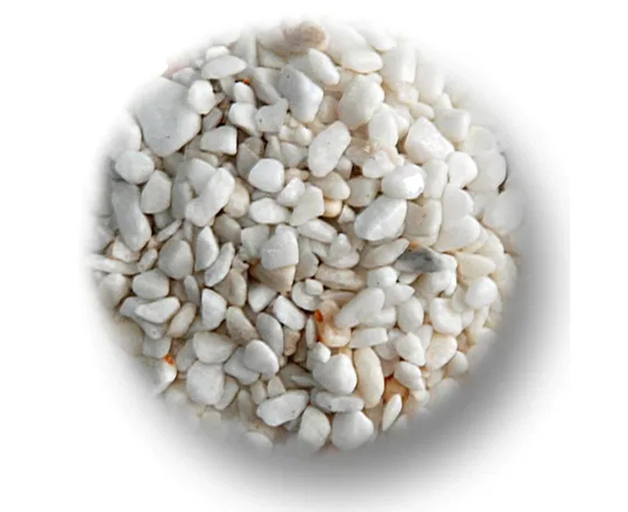 2 x Showmaster Natural Snow White Aquarium/Tank Gravel/Substrate Aggregate 5kg