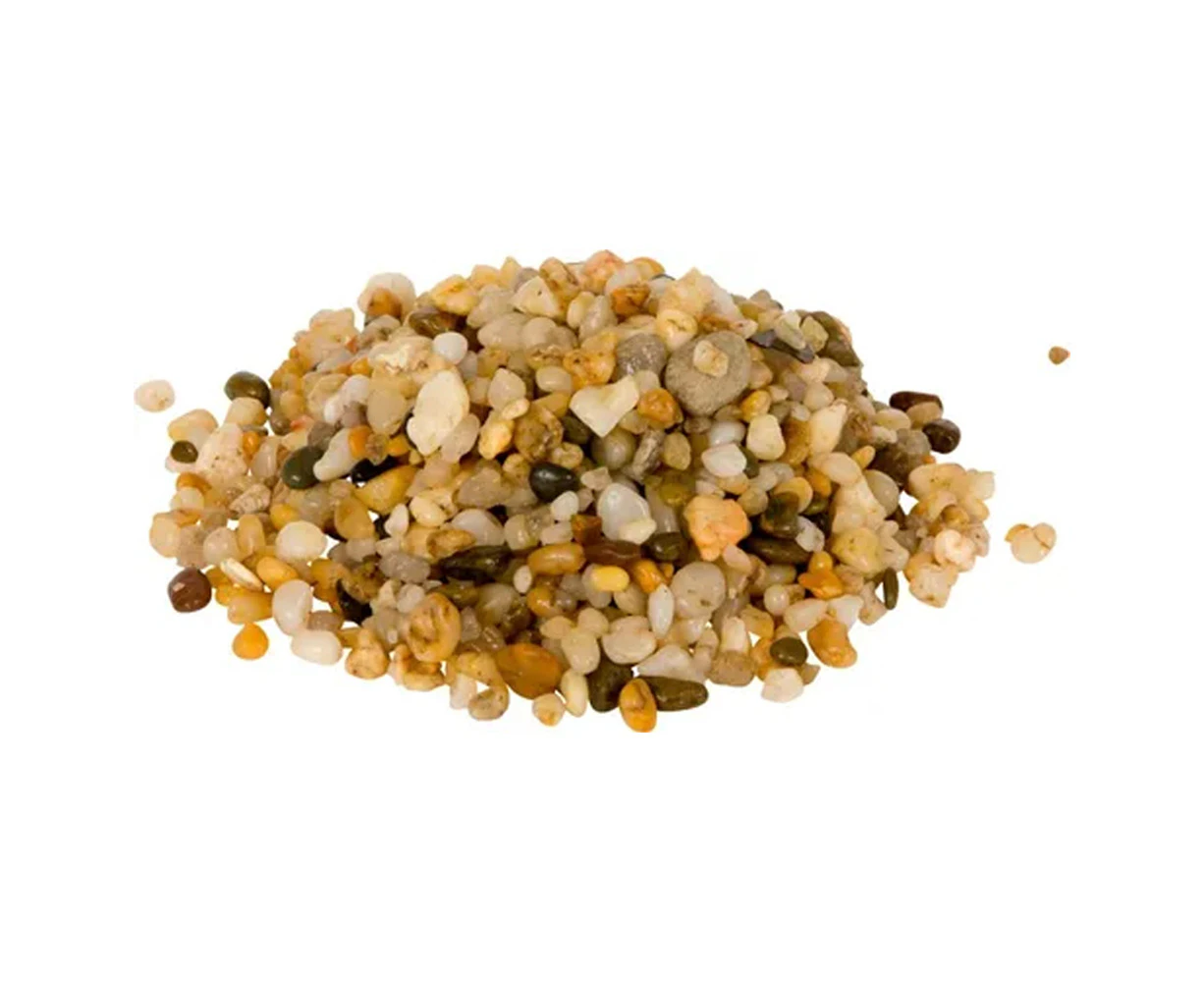 2 x Showmaster 4-6mm Natural Gold Aquarium/Tank Gravel/Substrate Aggregate 5kg