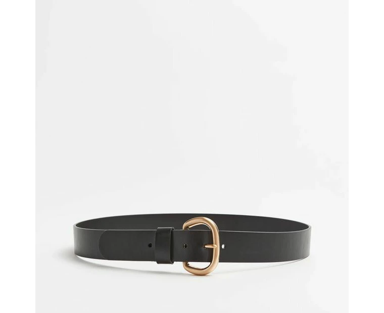 Target Statement Buckle Belt - Black