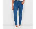 Target Skinny High Rise Ankle Length Jeans - Shape Your Body - Blue