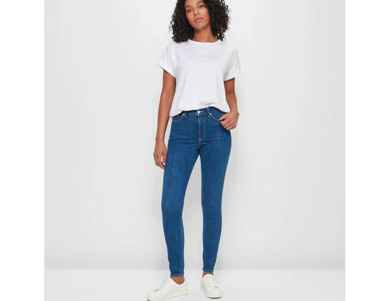 Target Skinny High Rise Full Length Jeans - Shape Your Body - Blue