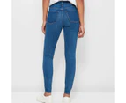 Target Skinny High Rise Full Length Jeans - Shape Your Body - Blue