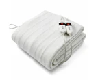 Fitted Electric Blanket, King Bed - Anko - White