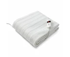 Fitted Electric Blanket, King Single Bed - Anko - White