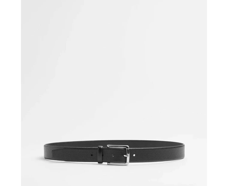 Target Mens Embossed PU Belt - Black