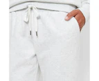 Target Active Fleece Cuffed Trackpants - White