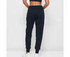 Target Active Fleece Cuffed Trackpants - Black