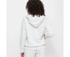 Target Active Fleece Zip Through Hoodie - White