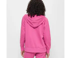 Target Active Fleece Zip Through Hoodie - Pink
